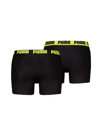 PUMA | Boxershorts Homme Basic Quotidien, lot de 2 | schwarz